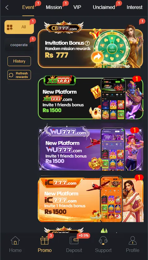 CB777 Game 