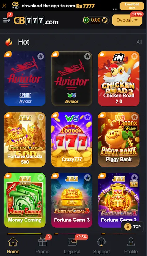 CB777 Game