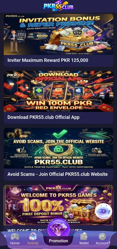  PKR55Club Game